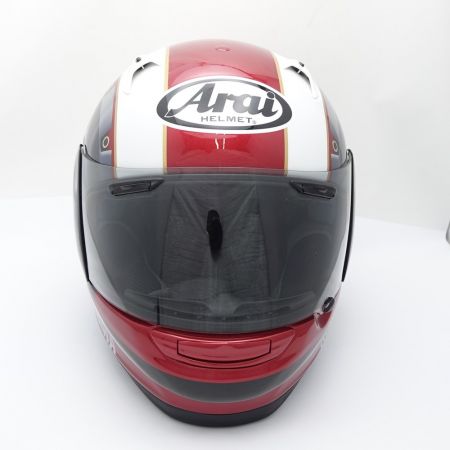  Arai×YAMAHA ヘルメット 59.60cm 未満 CRANK PROFILE レッド 【一部地域を除き送料無料】