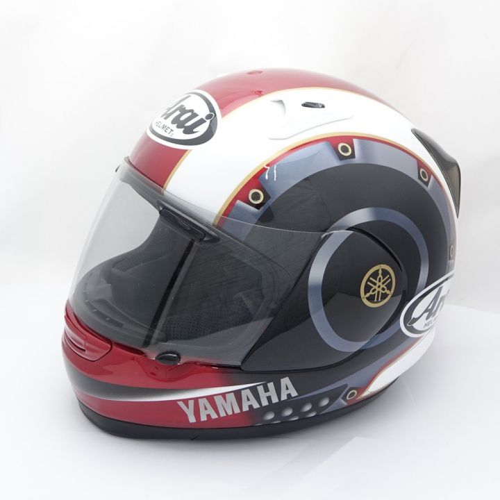 Arai×YAMAHA ヘルメット 59.60cm 未満 CRANK PROFILE レッド  【一部地域を除き送料無料】｜中古｜なんでもリサイクルビッグバン