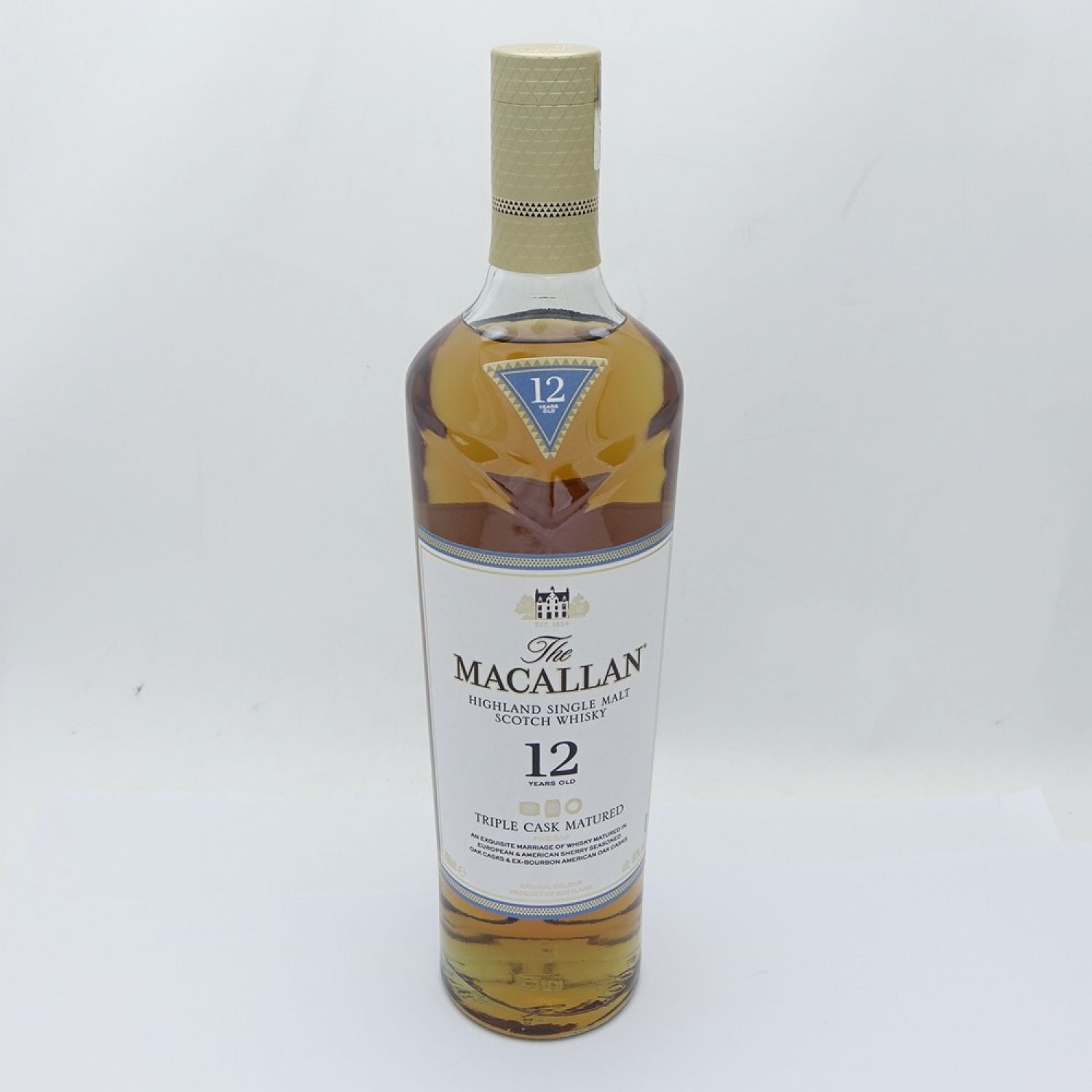 中古】 The MACALLAN マッカラン ウイスキー 40％ 700ml 12年 箱付 一