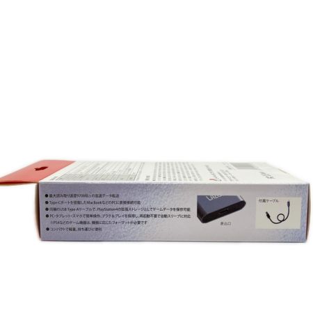  Lazos ラソス ポータブルSSD 1TB Type-C対応 未使用品 外付けSSD パソコン PC周辺機器 L-S1T-G2