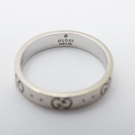 450 極美品 グッチ Gリング ロゴ 指輪 刻印 15 日本サイズ 14