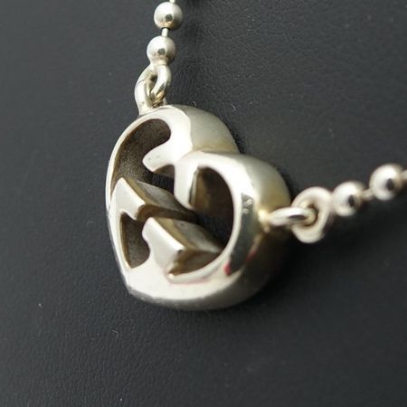  GUCCI グッチ ネックレス　 ハートモーチーフ　925　シルバー 送料無料