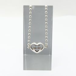 ◆◆ GUCCI グッチ SV ハートモチーフ ブレスレット Bランク