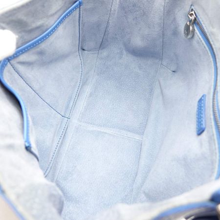  HIROFU ヒロフ トートバッグ　内側ヨゴレあり ブルー