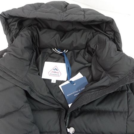  PYRENEX ダウンジャケット  36 ブラック 【一部地域を除き送料無料】