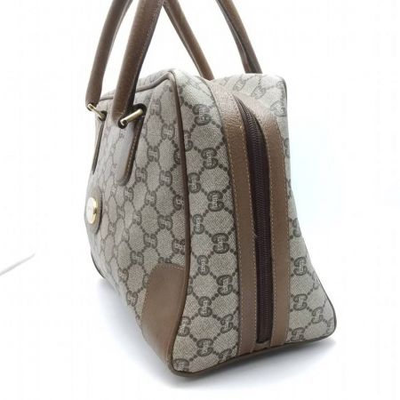  GUCCI PLUS ボストンバッグ ブラウン 【一部地域を除き送料無料】