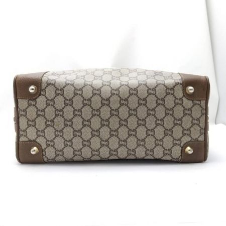  GUCCI PLUS ボストンバッグ ブラウン 【一部地域を除き送料無料】