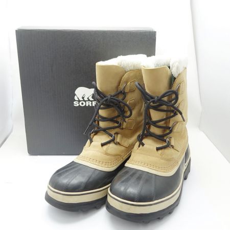 【中古】 SOREL ソレル ブーツ 27cm 箱付 1002871281 ベージュ 一