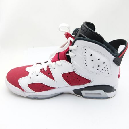  NIKE ナイキ エアジョーダン　6　レトロ　カジュアルシューズ　26.5cm CT8529-106 レッド×ホワイト 一部地域を除き送料無料