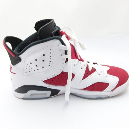  NIKE ナイキ エアジョーダン　6　レトロ　カジュアルシューズ　26.5cm CT8529-106 レッド×ホワイト 一部地域を除き送料無料