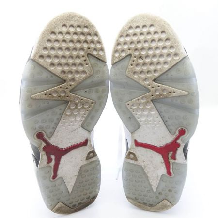  NIKE ナイキ エアジョーダン　6　レトロ　カジュアルシューズ　26.5cm CT8529-106 レッド×ホワイト 一部地域を除き送料無料