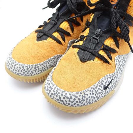  NIKE ナイキ レブロンサファリロースニーカー　26cm CD9471-800 イエロー x グレー 一部地域を除き送料無料