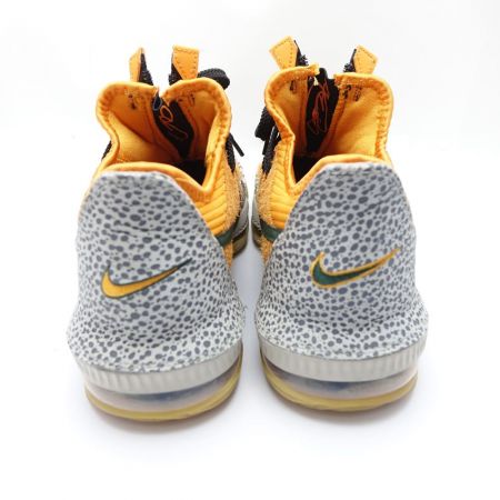  NIKE ナイキ レブロンサファリロースニーカー　26cm CD9471-800 イエロー x グレー 一部地域を除き送料無料