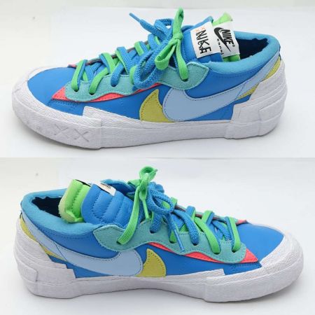  NIKE ナイキ ブレーザーLOW/SACAI/KAWS　スニーカー　26.5cm DM7901-400 マルチカラー