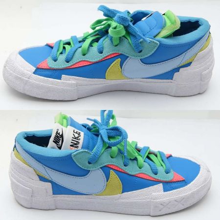  NIKE ナイキ ブレーザーLOW/SACAI/KAWS　スニーカー　26.5cm DM7901-400 マルチカラー