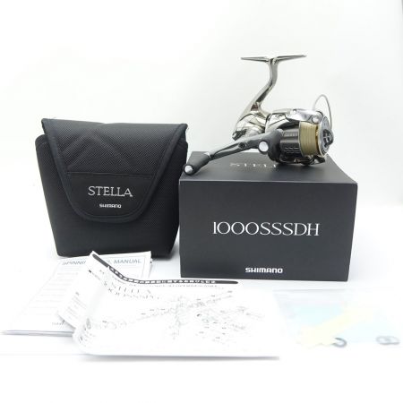  SHIMANO シマノ スピニングリール 18 STELLA 1000SSSDH 18 STELLA 1000SSSDH 【一部地域を除き送料無料】