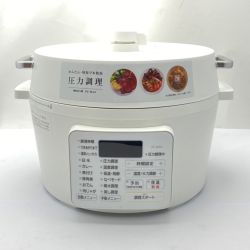 ◆◆ IRISOHYAMA アイリスオーヤマ 電気圧力鍋　4.0L PC-MA4-W 一部地域を除き送料無料 Aランク