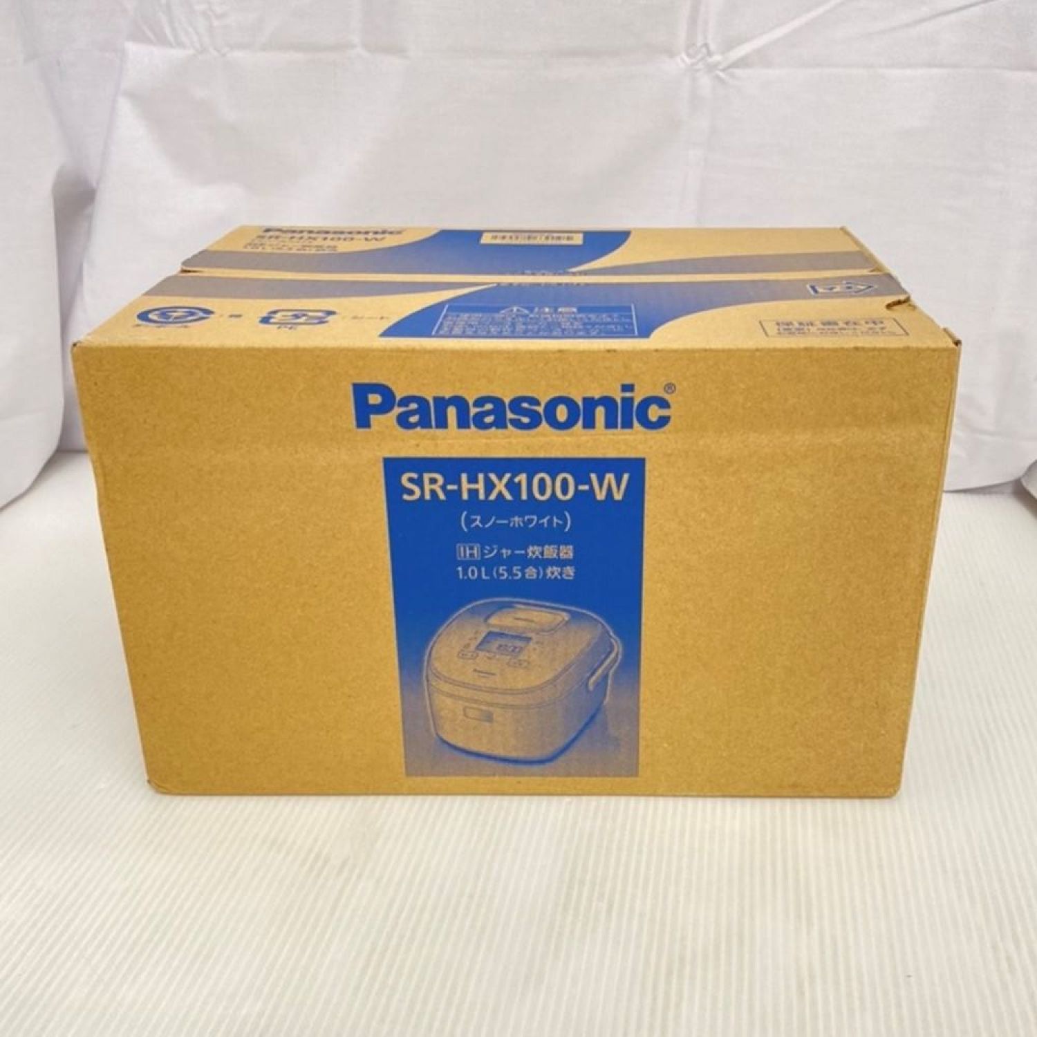 中古】 Panasonic パナソニック IH炊飯ジャー 5.5合 SR-HX100-W 一部 ...