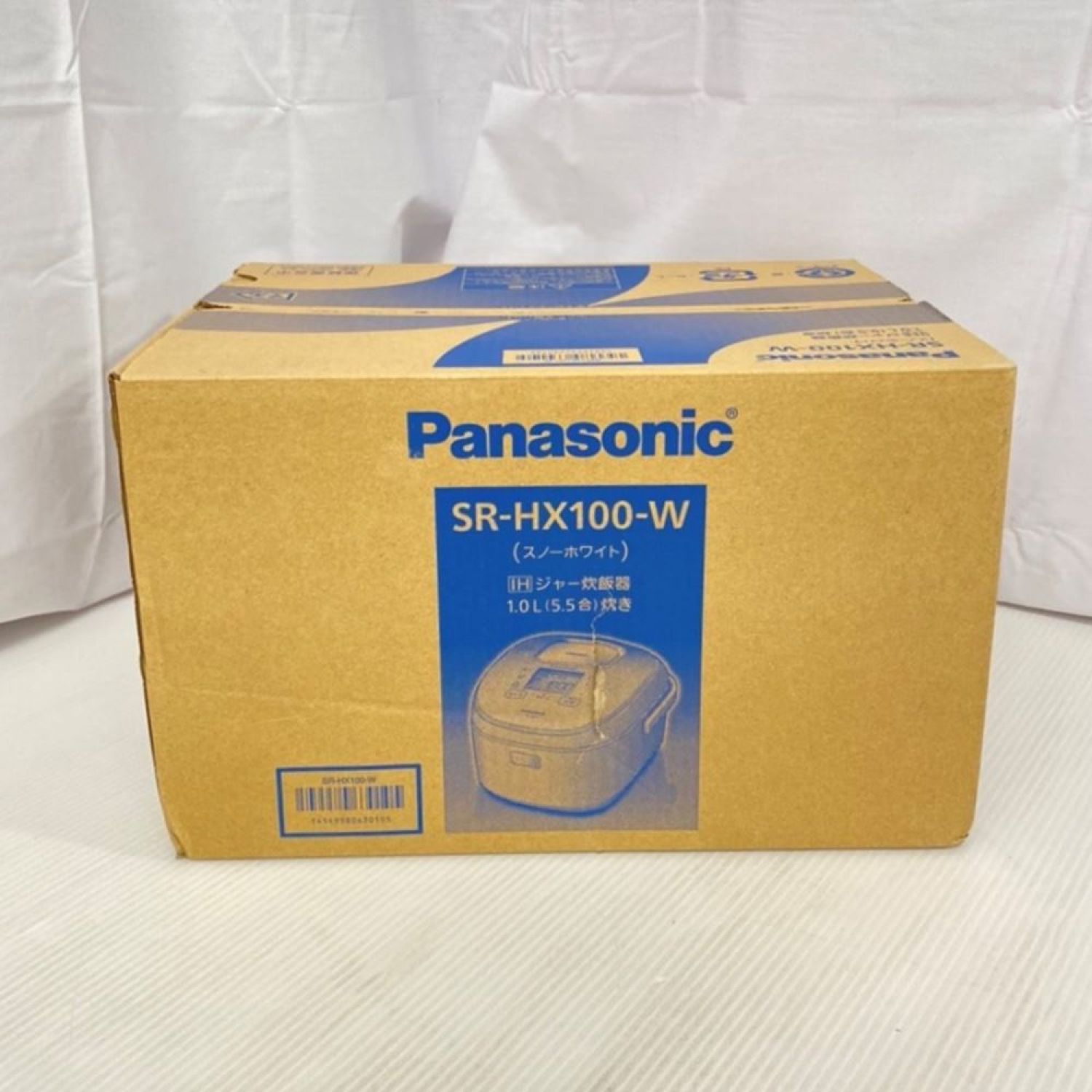 中古】 Panasonic パナソニック IH炊飯ジャー 5.5合 SR-HX100-W 一部 ...