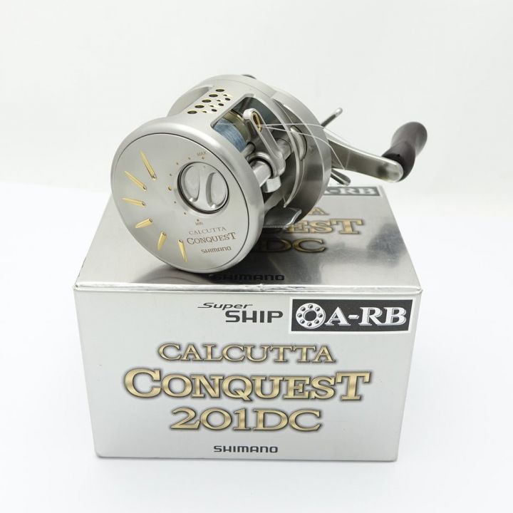 SHIMANO シマノ 03カルカッタコンクエスト 201DC キズ有 箱付 RH461201  一部地域を除き送料無料｜中古｜なんでもリサイクルビッグバン