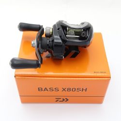 ◆◆ DAIWA ダイワ BASS X80SH ベイトリール BASS X80SH 一部地域を除き送料無料 Bランク