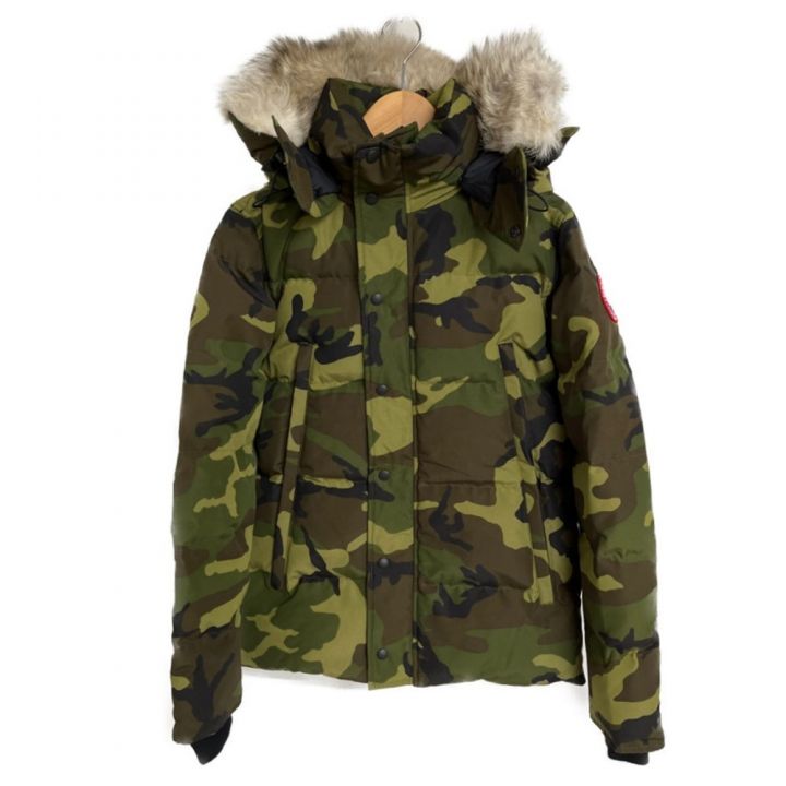 CANADA GOOSE カナダグース ウィンダム ダウンジャケット 迷彩柄 Sサイズ 3808M｜中古｜なんでもリサイクルビッグバン