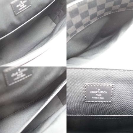 LOUIS VUITTON ルイヴィトン ダミエ　グラフィット　 ディストリクトPM  N40349 ブラック