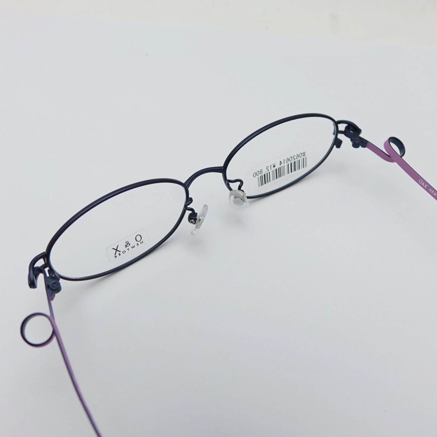 中古】 O&X NEWYORK めがね 眼鏡フレーム 2本 ケース付き OT-8043C ...