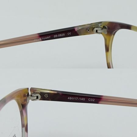  JILL STUART ジルスチュアート メガネフレーム3点セット　ケース付き