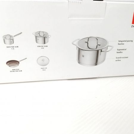  ZWELNG クックウェアセット　4アイテム　 【一部地域を除き送料無料】