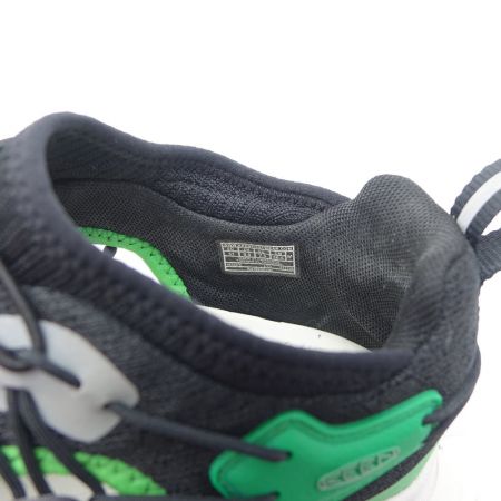  KEEN キーン ユニーク　スニーク　26.5cm　メンズ ブラック×グリーン x グリーン 一部地域を除き送料無料