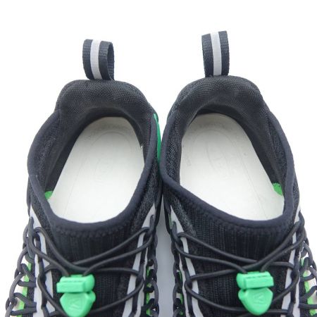  KEEN キーン ユニーク　スニーク　26.5cm　メンズ ブラック×グリーン x グリーン 一部地域を除き送料無料