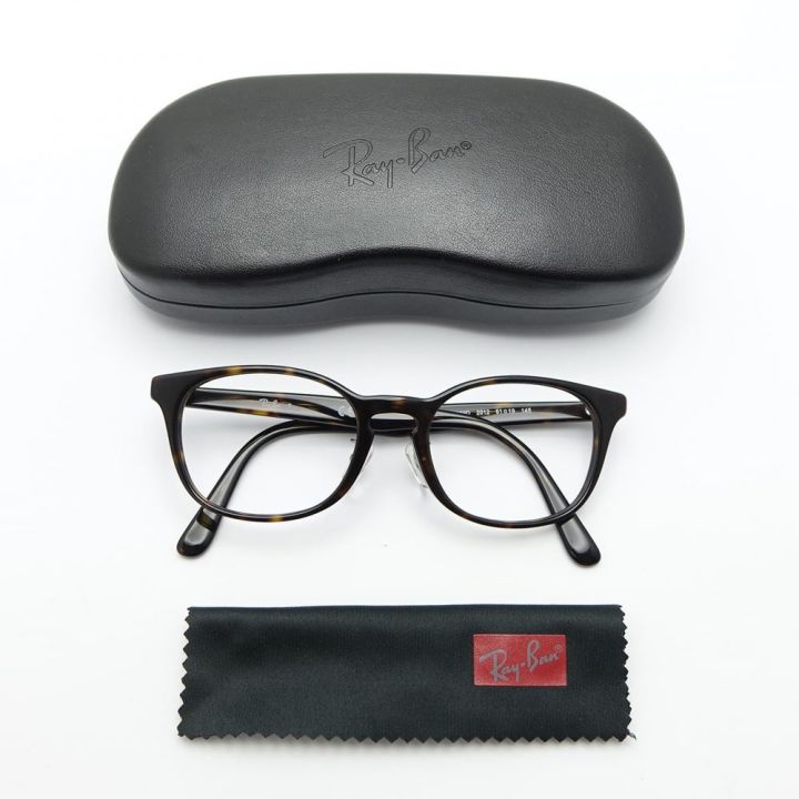 RAY-BAN レイバン メガネフレーム セルフレーム レンズなし 5386D ブラウン｜中古｜なんでもリサイクルビッグバン