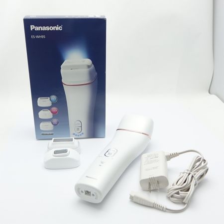  Panasonic パナソニック 光美顔器　光エステ（ボディ＆フェイス用） ES-WH95 ピンク調 一部地域を除き送料無料