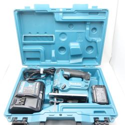 ◆◆ MAKITA マキタ 充電式ジグソー　充電池、充電器、ケース付 JV101D 一部地域を除き送料無料 Bランク