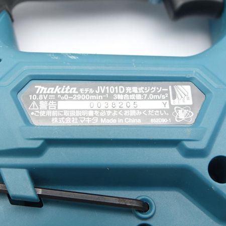  MAKITA マキタ 充電式ジグソー　充電池、充電器、ケース付 JV101D 一部地域を除き送料無料