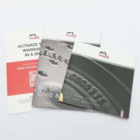  STAUB ストウブ ピコ・ココットラウンド　22cm　2.6L　箱なし ミント 一部地域を除き送料無料