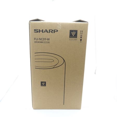  SHARP シャープ 空気清浄機 FU-NC01-W 一部地域を除き送料無料