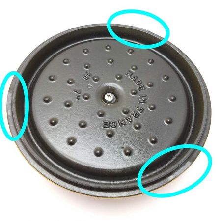  STAUB ストウブ ピコ・ココットラウンド　18cm　1.7L　箱無し　鍋 マスタード 【一部地域を除き送料無料】