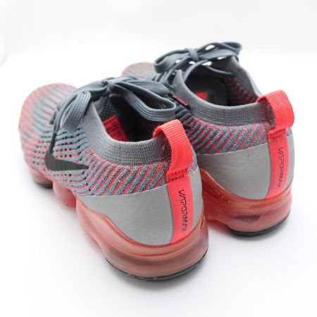  NIKE ナイキ VAPORMAXFlyknit 3　スニーカー　26.0cm AJ6910-601 グレー×オレンジ x オレンジ