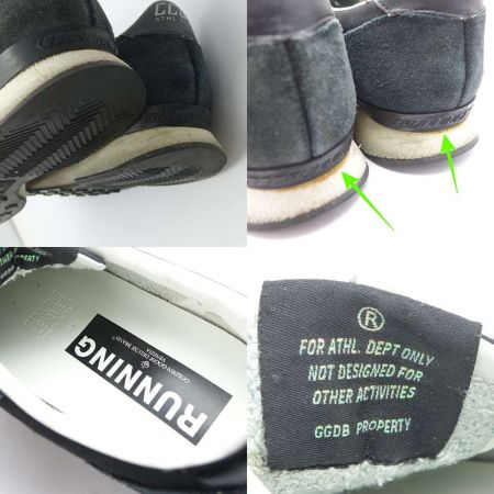  GOLDEN GOOSE RUNNING ローカットスニーカー　41サイズ ブラック