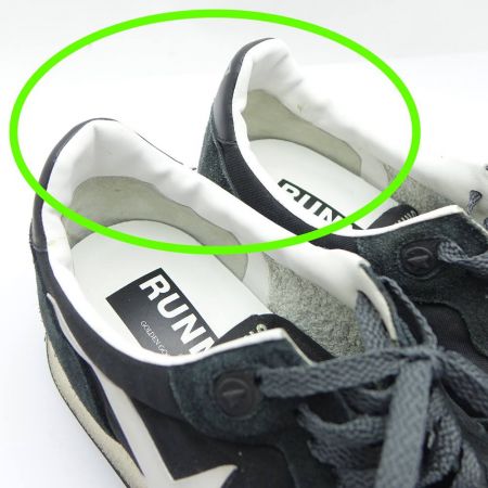  GOLDEN GOOSE RUNNING ローカットスニーカー　41サイズ ブラック