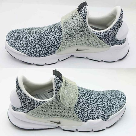  NIKE ナイキ SOCKDARK　スニーカー　27.0cm 942198-100 ブラック×ホワイト x ホワイト 一部地域を除き送料無料