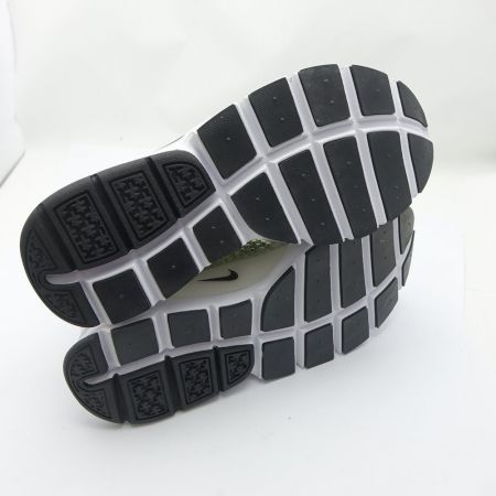  NIKE ナイキ SOCKDARK　スニーカー　27.0cm 942198-100 ブラック×ホワイト x ホワイト 一部地域を除き送料無料