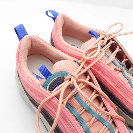  NIKE ナイキ AIR MAX97　コーデュロイスニーカー　27.5cm CQ7512-046 ピンク