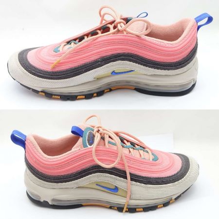  NIKE ナイキ AIR MAX97　コーデュロイスニーカー　27.5cm CQ7512-046 ピンク