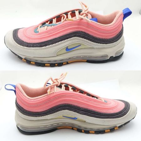  NIKE ナイキ AIR MAX97　コーデュロイスニーカー　27.5cm CQ7512-046 ピンク