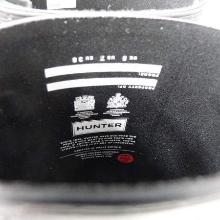  HUNTER ハンター レインブーツ WFT100RMA ブラック 一部地域を除き送料無料