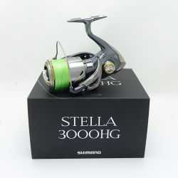◆◆ SHIMANO シマノ 14 STELLA 3000HG スピニングリール 14 STELLA 3000HG 一部地域を除き送料無料 Aランク