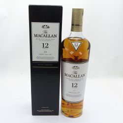 ◆◆  MACALLAN 12YEARS OLD SHERRY OAK CASK 40° 一部地域を除き送料無料 Aランク 未開栓